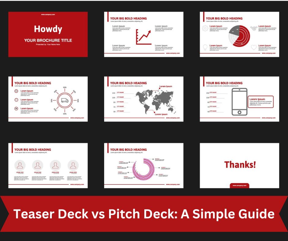 Teaser Deck vs Pitch Deck